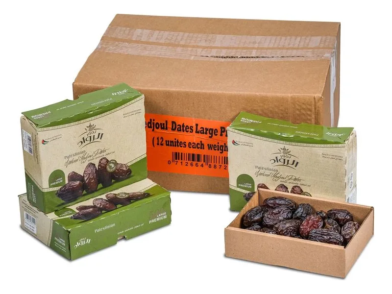 Al-Rwad Medjool Dates, 500 g pack, 12 × 500 g