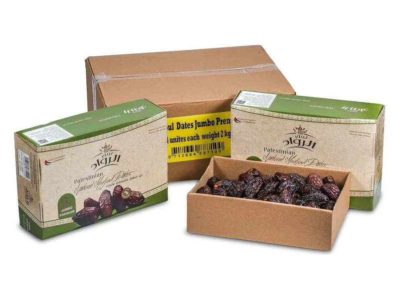 Al-Rwad Medjool Dates, 2 kg pack, 4 × 2 kg