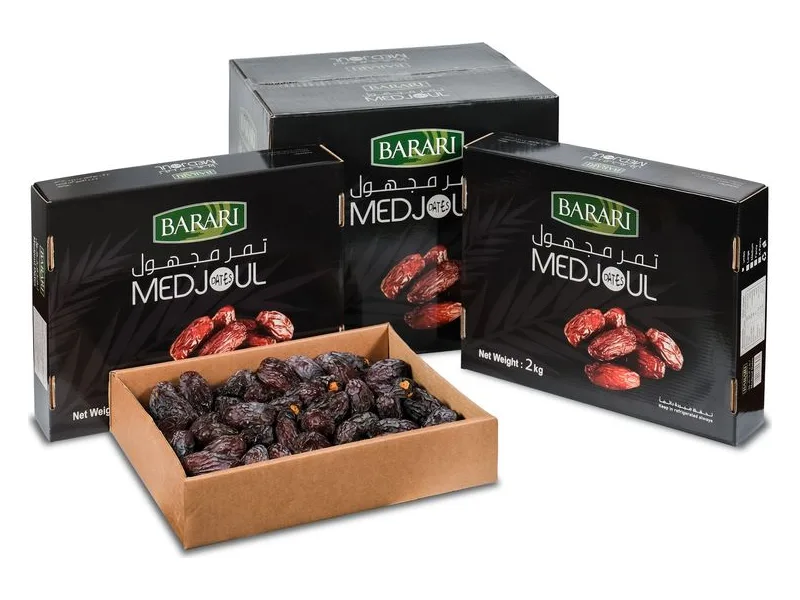 Barari Medjool Dates, 2 kg pack, 4 × 2 kg