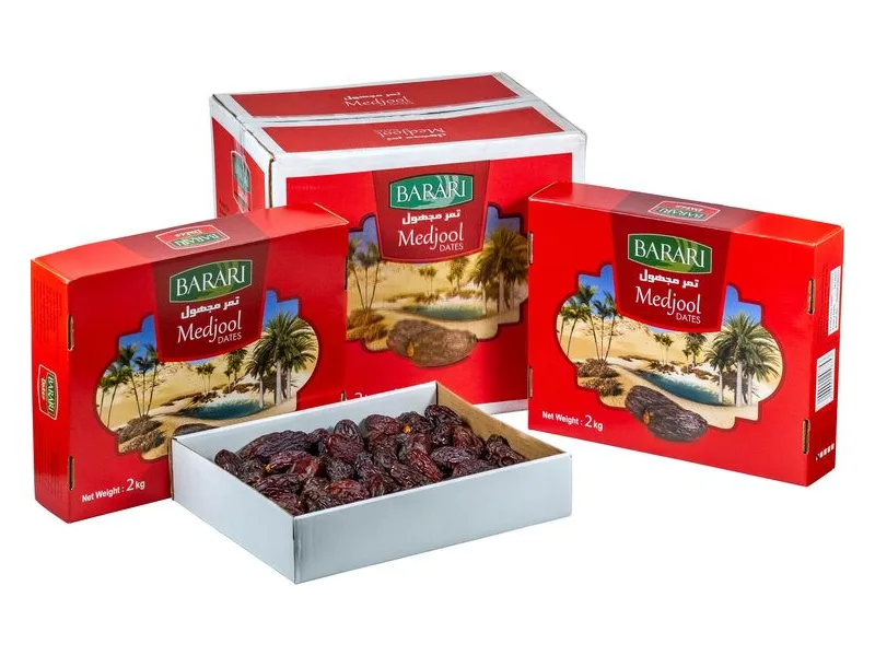 Barari Medjool Dates, 2 kg pack, 4 × 2 kg
