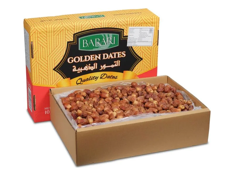 Barari Zahdi Dates (Golden Dates), bulk carton 10 kg, 10 kg