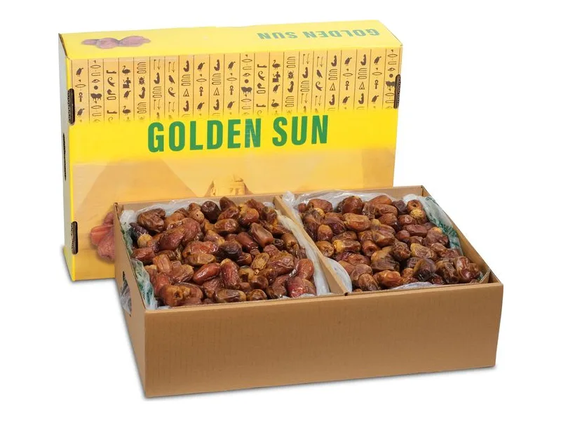 Golden Sun Egyptian Dates, bulk carton 10 kg, 10 kg