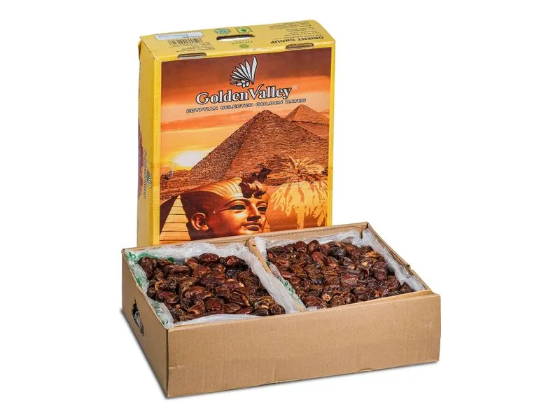 Golden Valley Egyptian Dates, bulk carton 10 kg, 10 kg