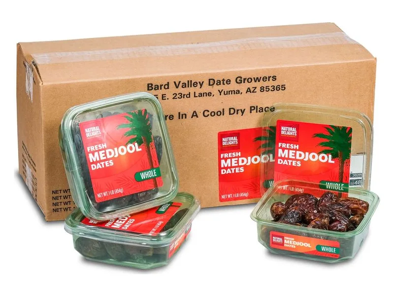 Natural Delights Medjool Dates, 454 g pack, 12 × 454 g