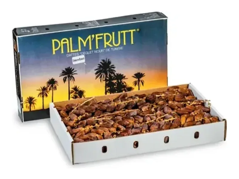 Palm Frutt Deglet Nour branch dates from Tunisia